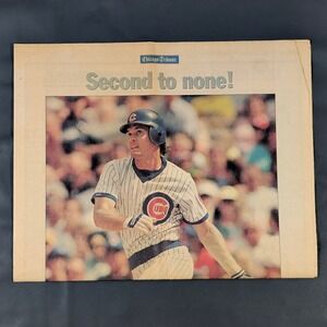1994 Chicago Tribune Ryne Sandberg Retirement Tribute Newspaper Section 8 Cubs